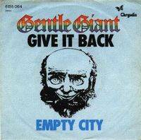 Gentle Giant : Give it Back